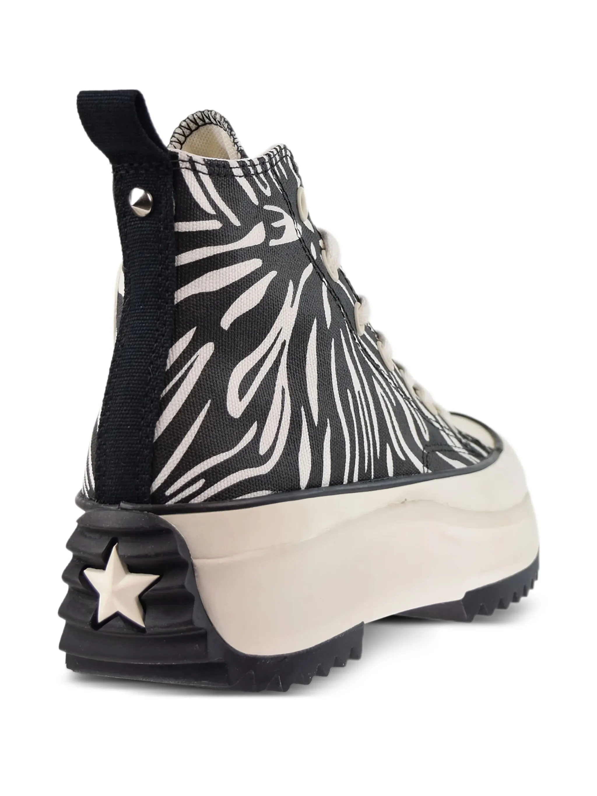 

Кроссовки Run Star Hike Platform Animalier - Black/White Converse, черный