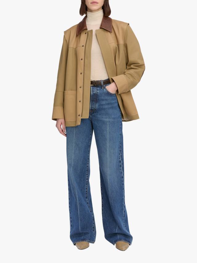 

Колледж джинсы с широкими штанинами FRAME, Galactic