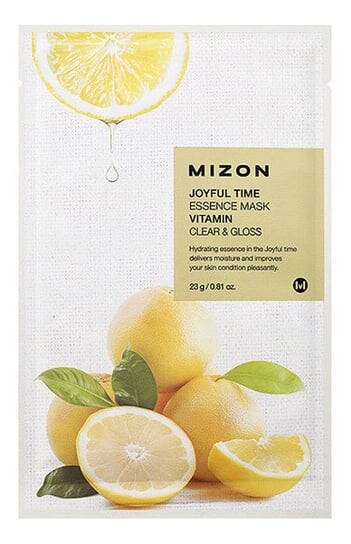 

Осветляющая тканевая маска Clear&Gloss, 23 г Mizon, Joyful Time Essence
