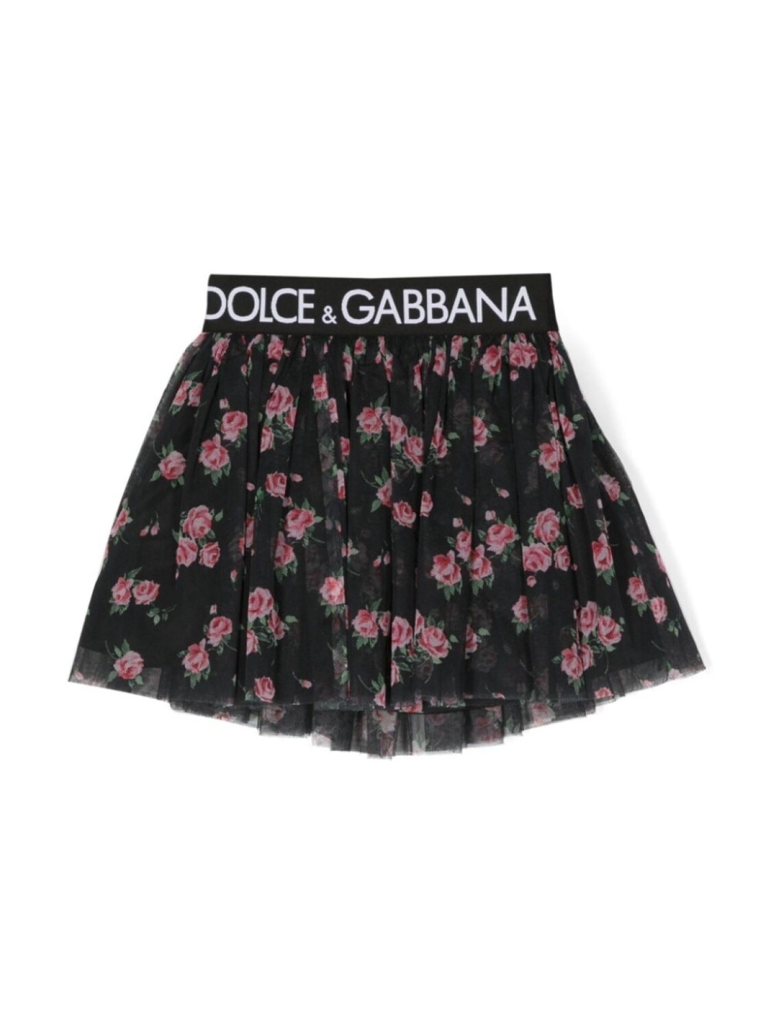 

Dolce & Gabbana юбка мини с логотипом, черный