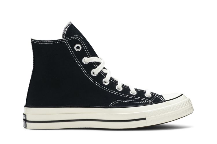 

Кроссовки Converse Chuck 70 Vintage Canvas High Black, черный