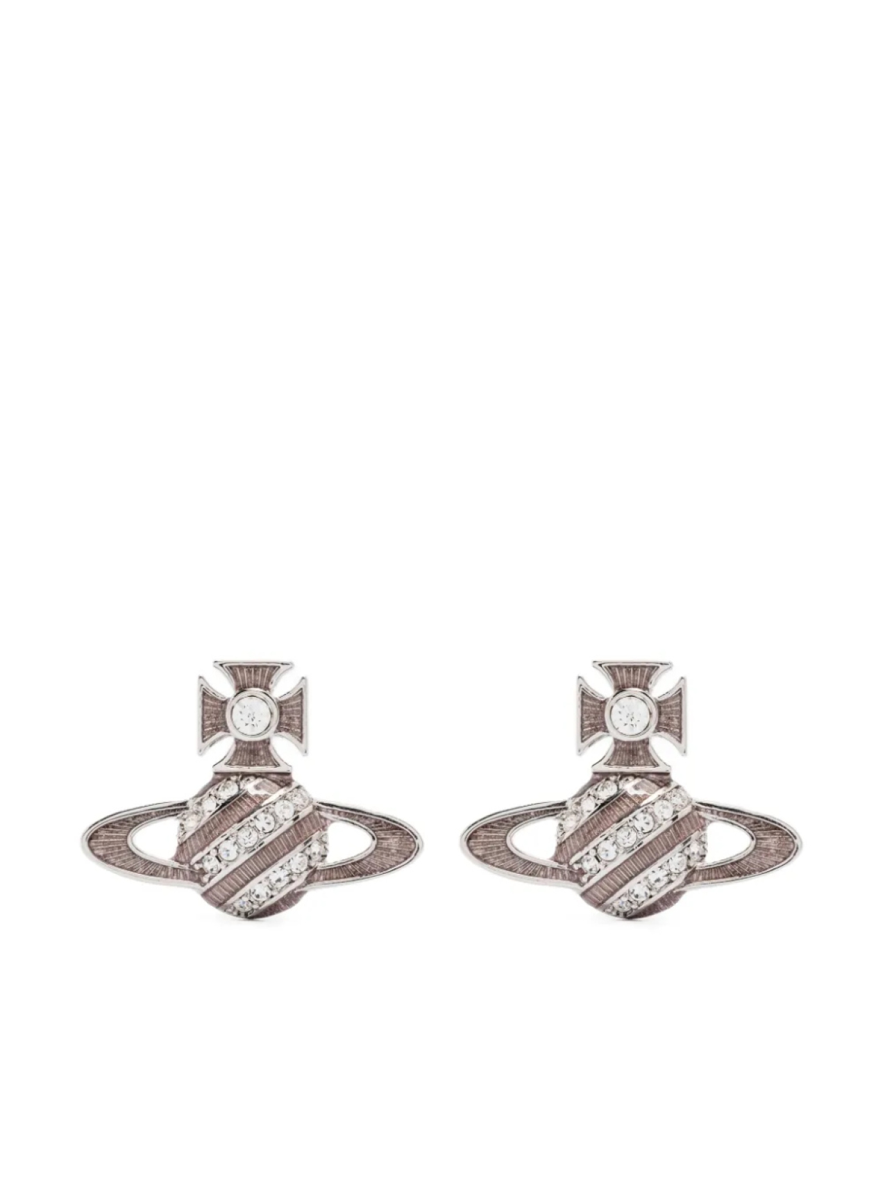 

Vivienne Westwood серьги с декором Orb, серебристый
