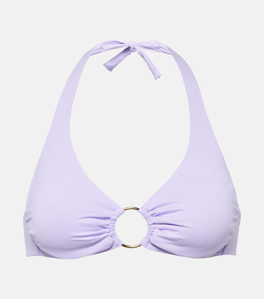 

Брюссельский бикини-топ с кольцевой отделкой Melissa Odabash, Lavender