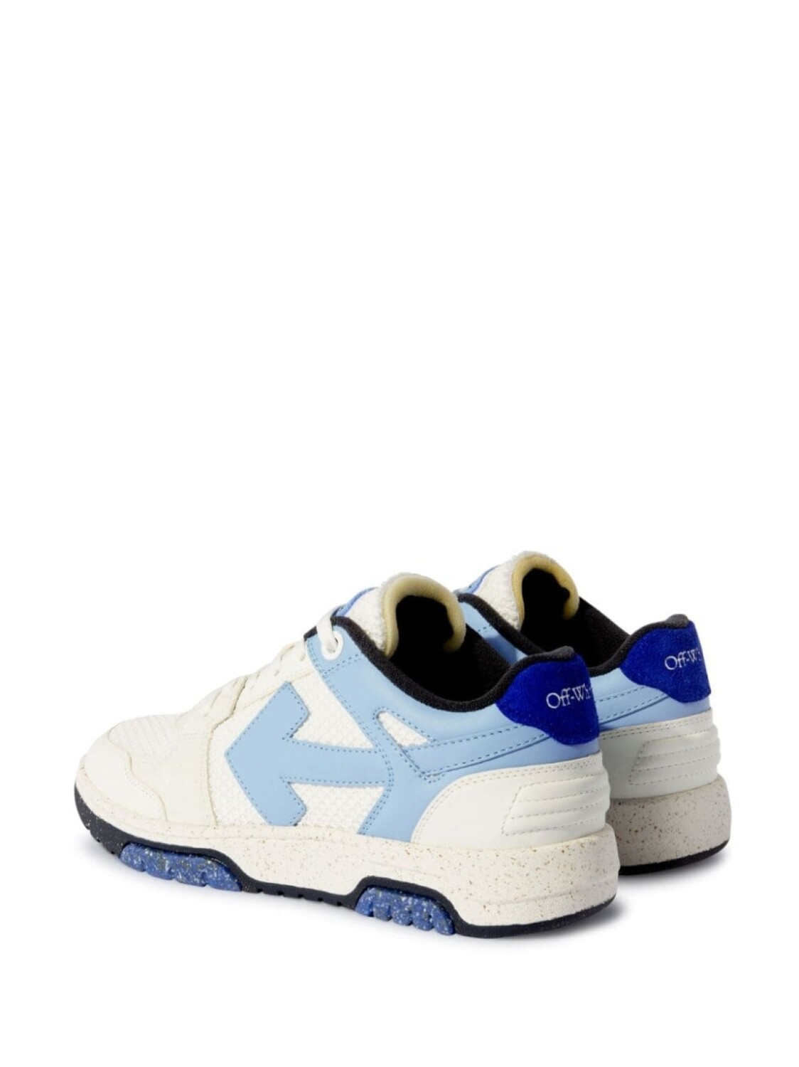Кроссовки Off-White Slim Out Of Office, белый/голубой — фото 4