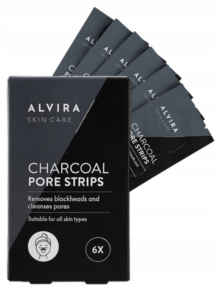 Патчи под глаза ZDTRADING — Очищающие полоски Alvira Nose Blackhead Cleansing Strips с древесным углем — фото 4