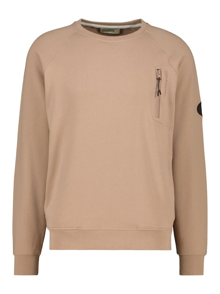 

Толстовка alife and kickin Rundhalspullover, Pullover FabioAK A, серо-коричневый