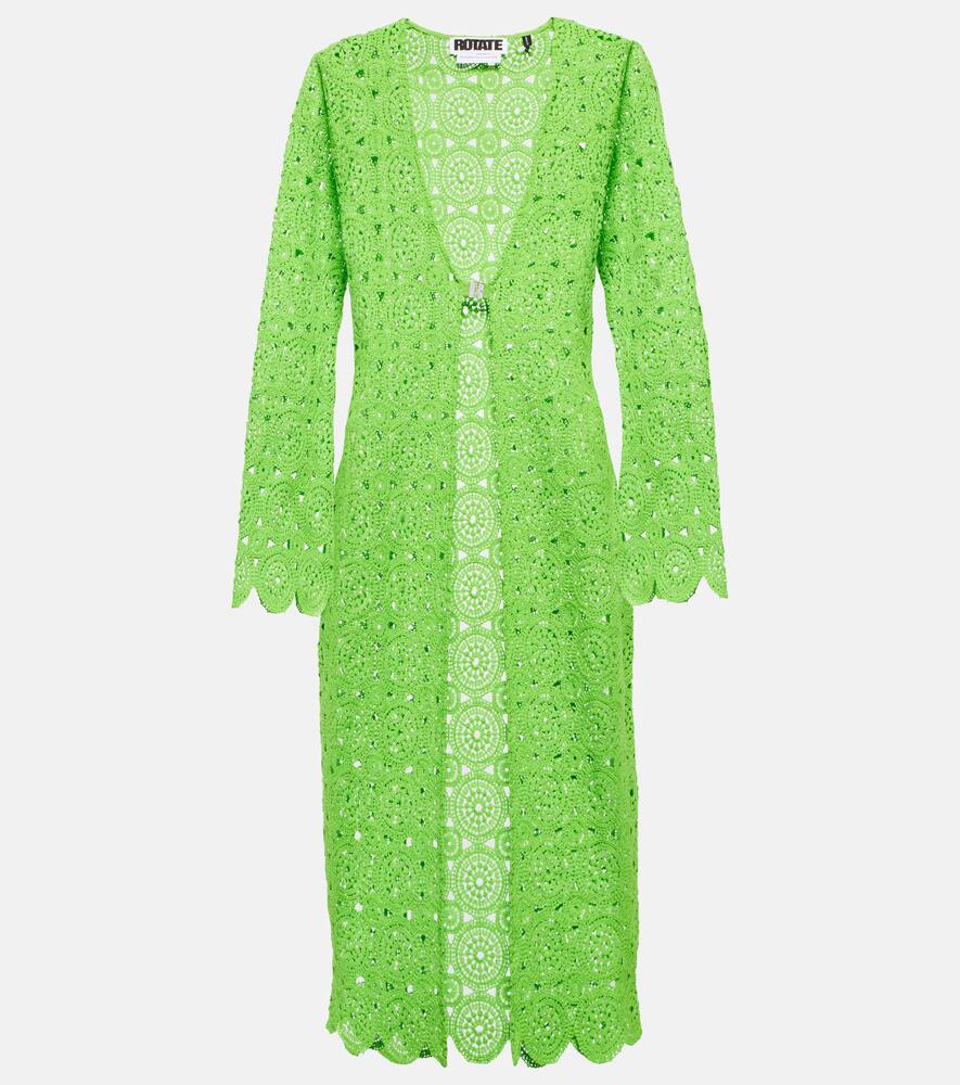 

Kwamie вязаный пляжный топ Rotate, Green Flash