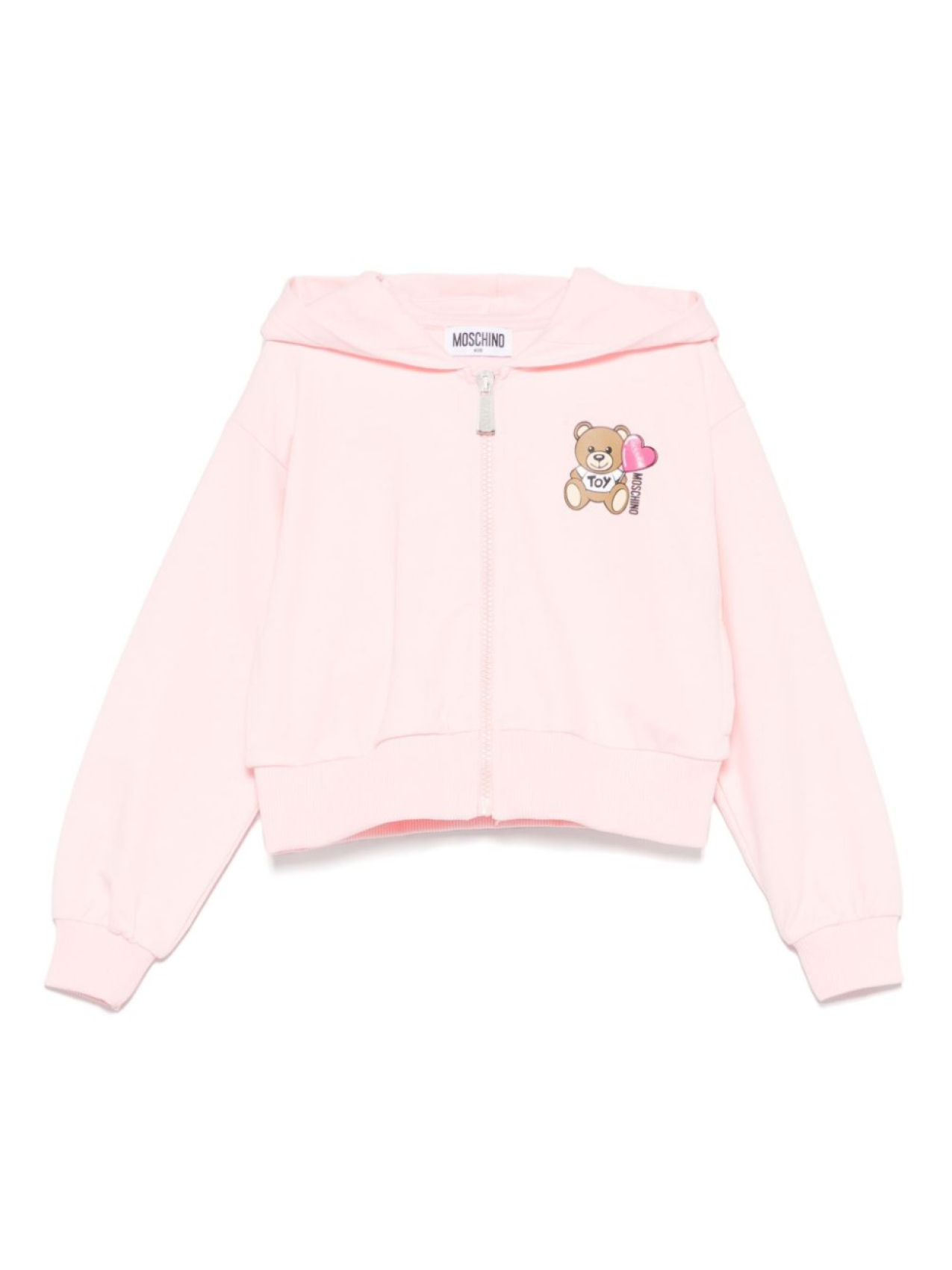 

Moschino Kids худи Teddy Bear, розовый