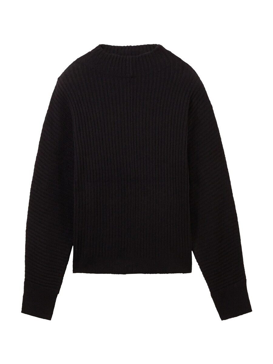 

Базовый свитер TOM TAILOR DENIM Sweater, черный