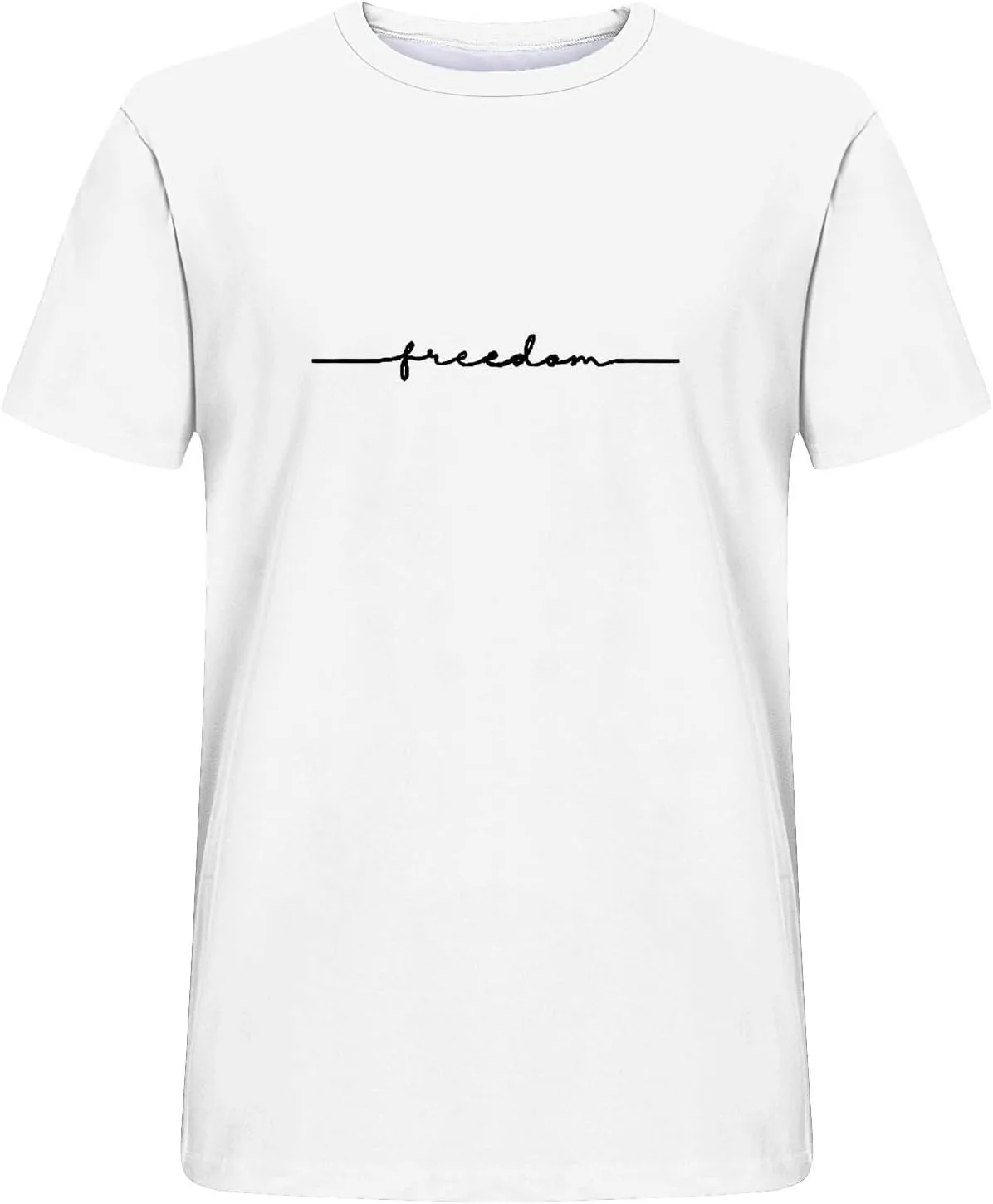Футболка мужская Basic Tees с коротким рукавом и круглым вырезом — фото 3