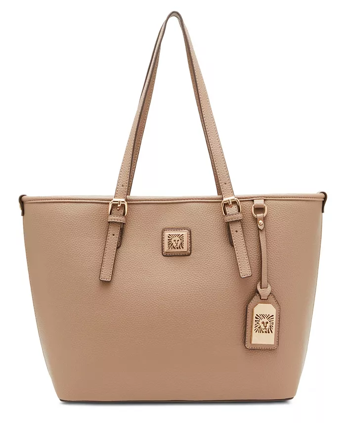 

Сумка-тоут среднего размера с двумя ремешками Perfect Anne Klein, черный