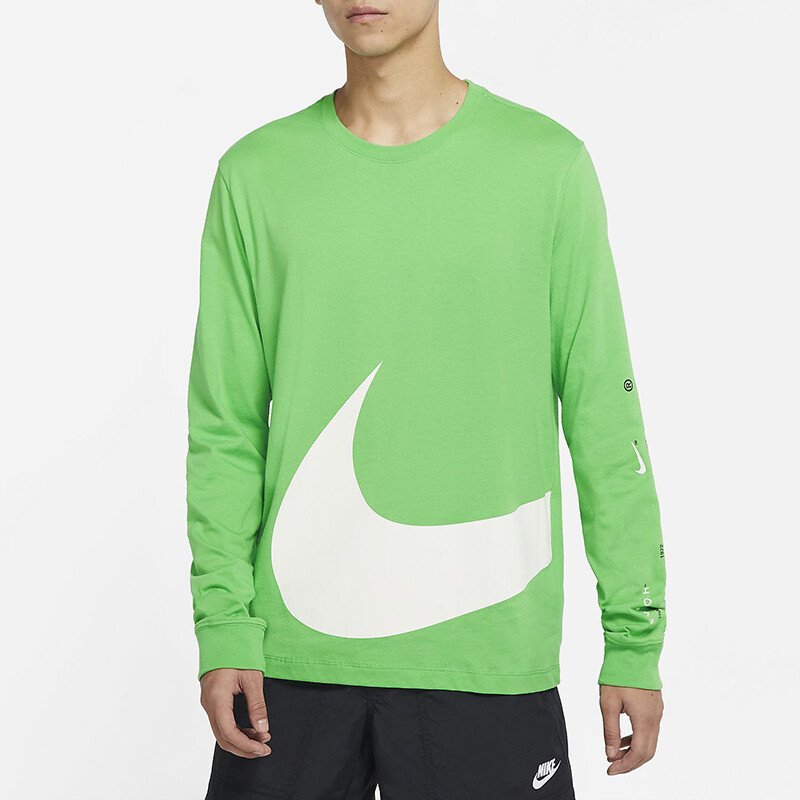 Футболка мужская пастельно-зеленая Nike, пастельно-зеленый — фото 4