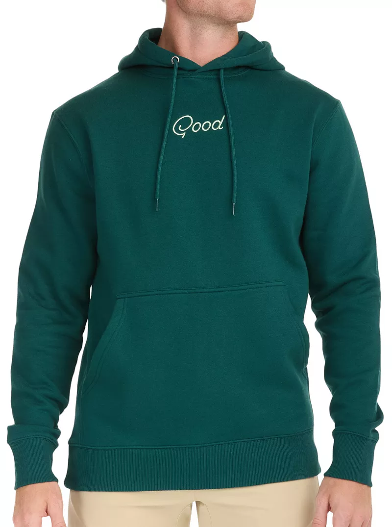 

GoodGoodGolf Мужская флисовая толстовка цвета плюща зеленого цвета Good Good Golf, зеленый