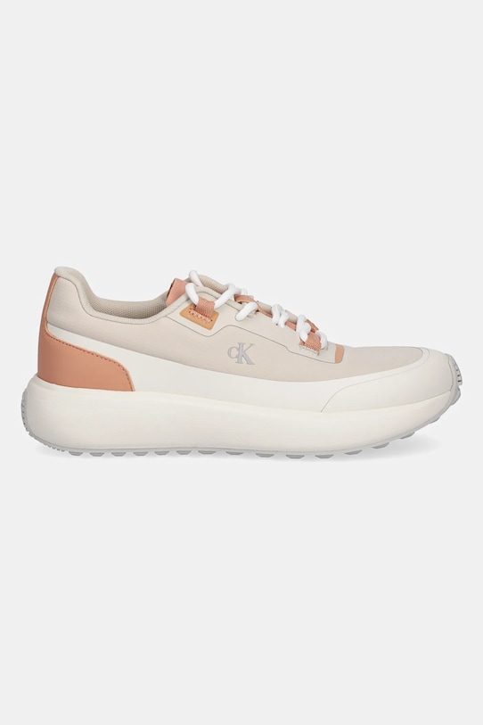 Кроссовки Athleisure Runner на шнурках NT Calvin Klein Jeans, бежевый — фото 2