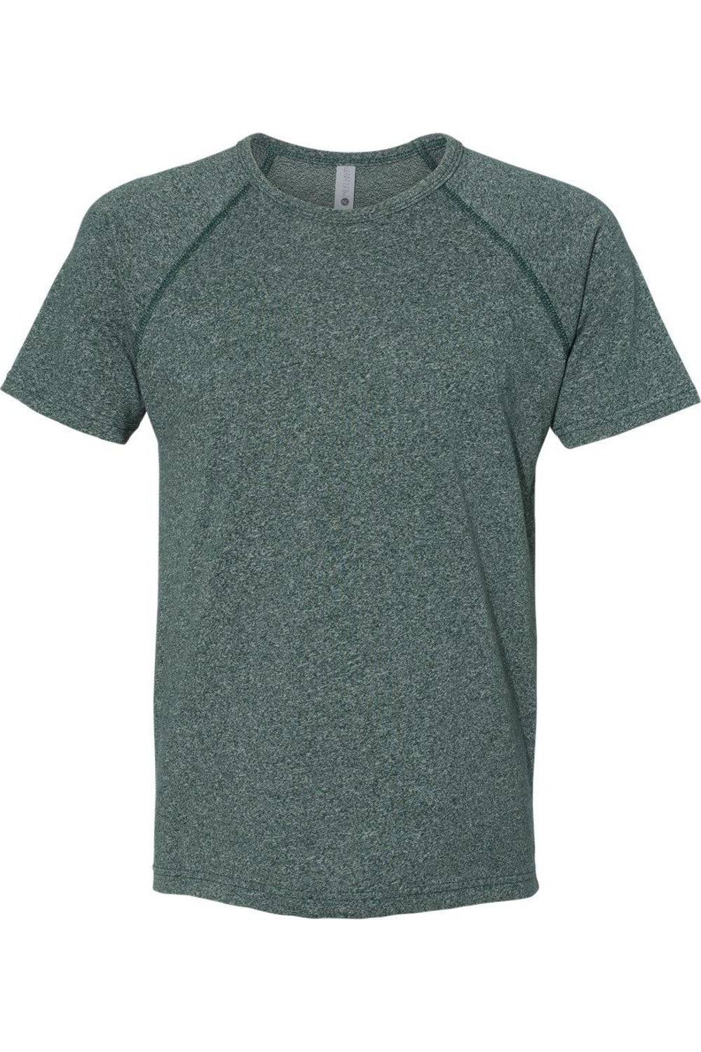 

Футболка унисекс Next Level Mock Twist Raglan, цвет forest green