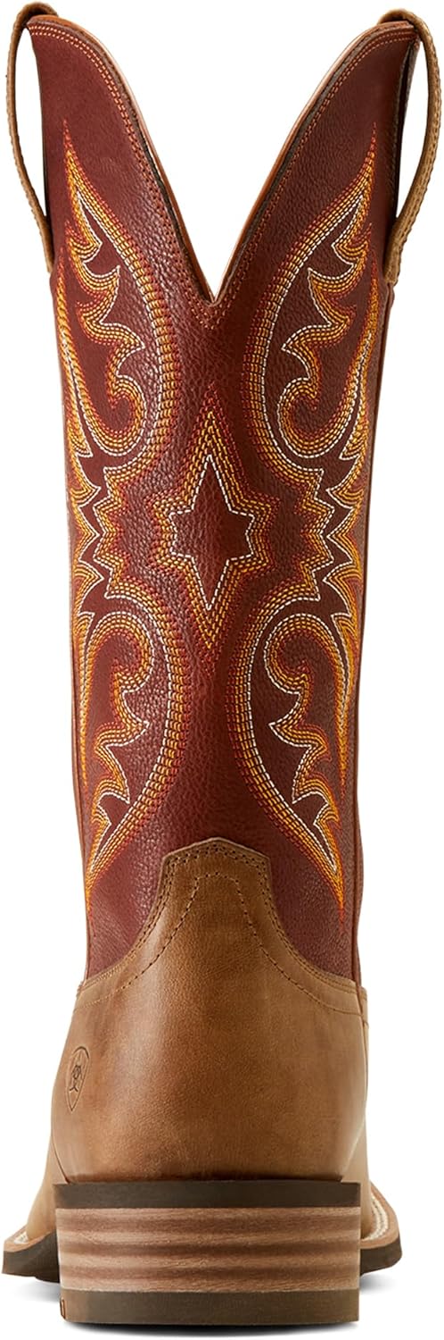 Мужские ковбойские сапоги Ariat Ricochet, Roasted Chestnut/Sandstorm — фото 2