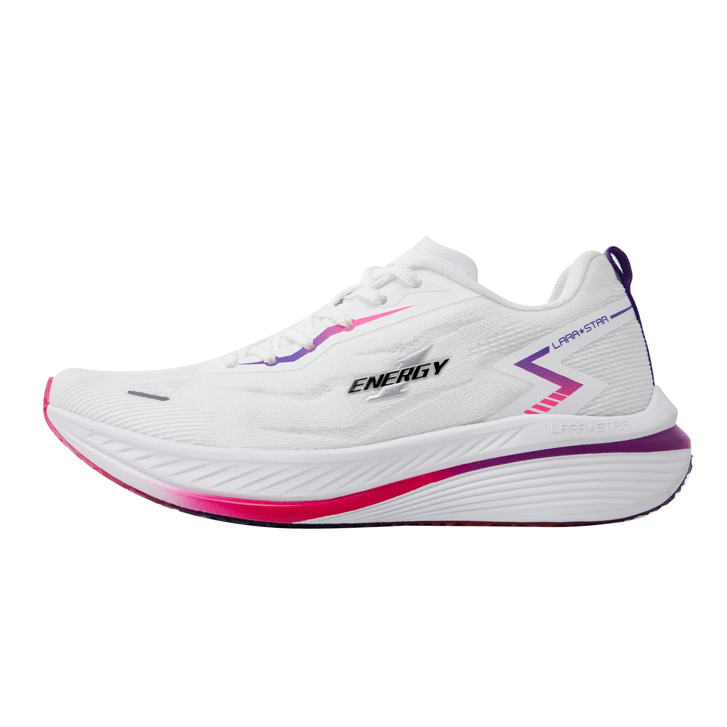 

Кроссовки для бега Energy Generation Low top Unisex LARA STAR, светло-фиолетовый белый[suggestion: true to size][super-светло-/cushioning/breathable]