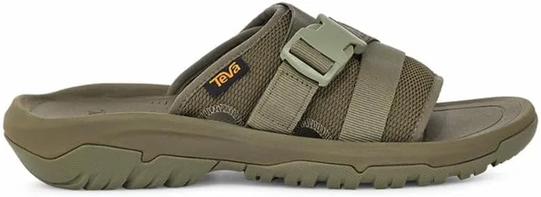 Мужские сандалии-шлепанцы Teva Hurricane Verge, Olive Leaf For Me Leaf It To Me
