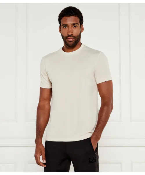 

Футболка Slim fit Ea7, бежевый