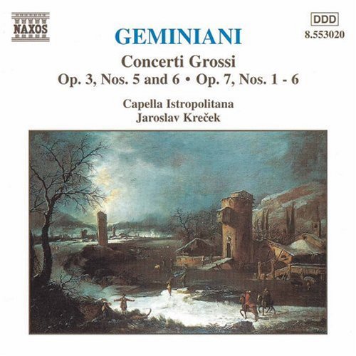 

CD диск Geminiani / Istropolitana / Krecek: Concerto Grossi Op 3 #5 & #6