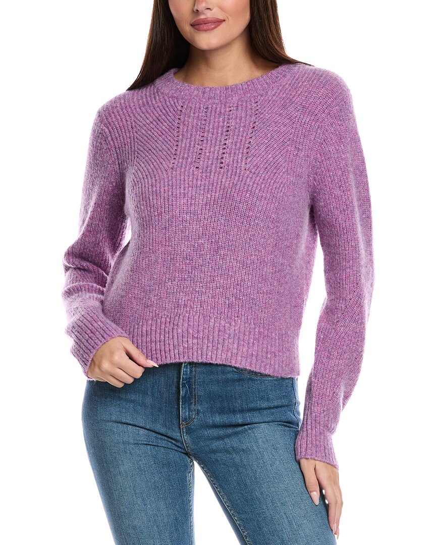 

Свитер Isla Valentina из смесовой шерсти &Isla, фиолетовый