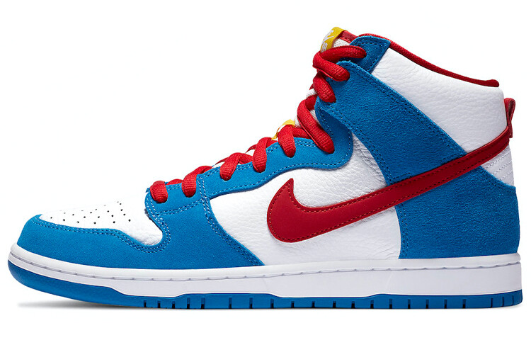 

Кроссовки Nike Sb Dunk High Doraemon, Синий, Кроссовки Nike Sb Dunk High Doraemon