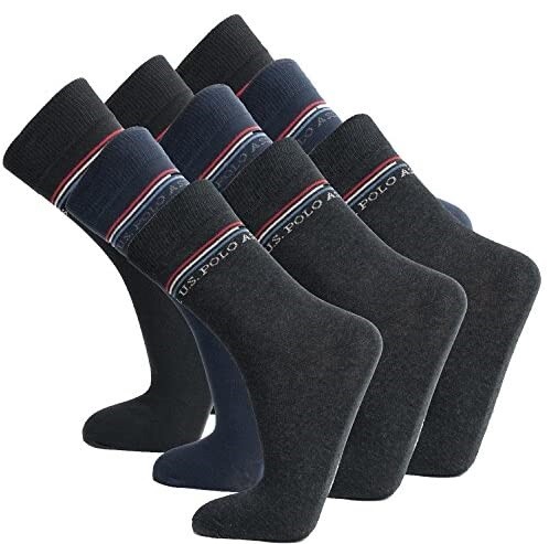 

Носки U.S. Polo Assn. U.S. Polo Assn. 30 шт, черный