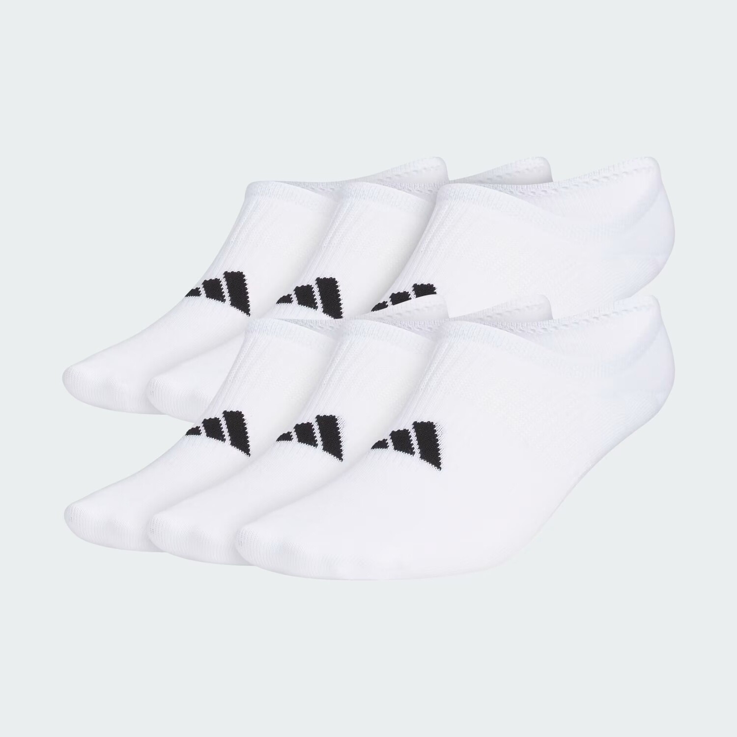 

Комплект из 6 носков Superlite 3.0 Super-NoShow Adidas, цвет White/Black
