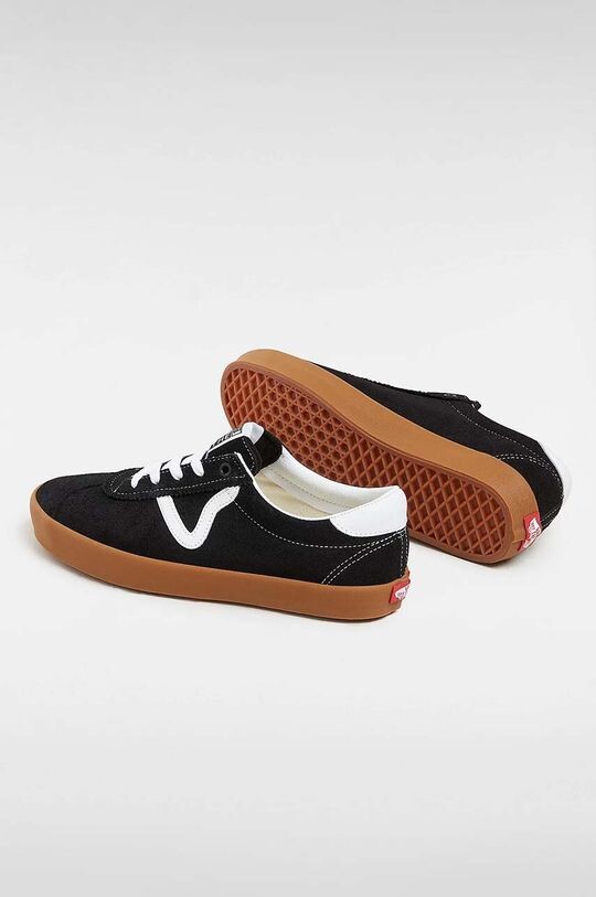 Кроссовки Sport Low из замши Vans, черный — фото 3