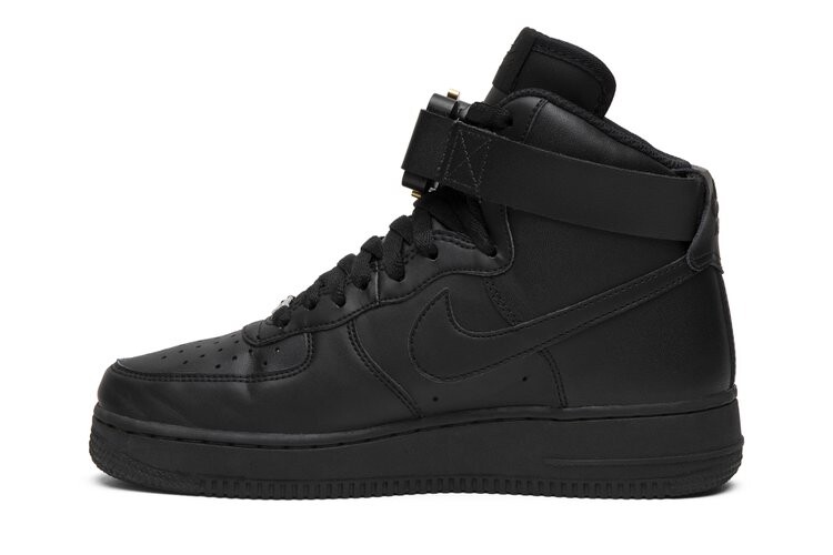 Кроссовки Nike 1017 ALYX 9SM x Air Force 1 High '07 'Triple Black', черный — фото 3