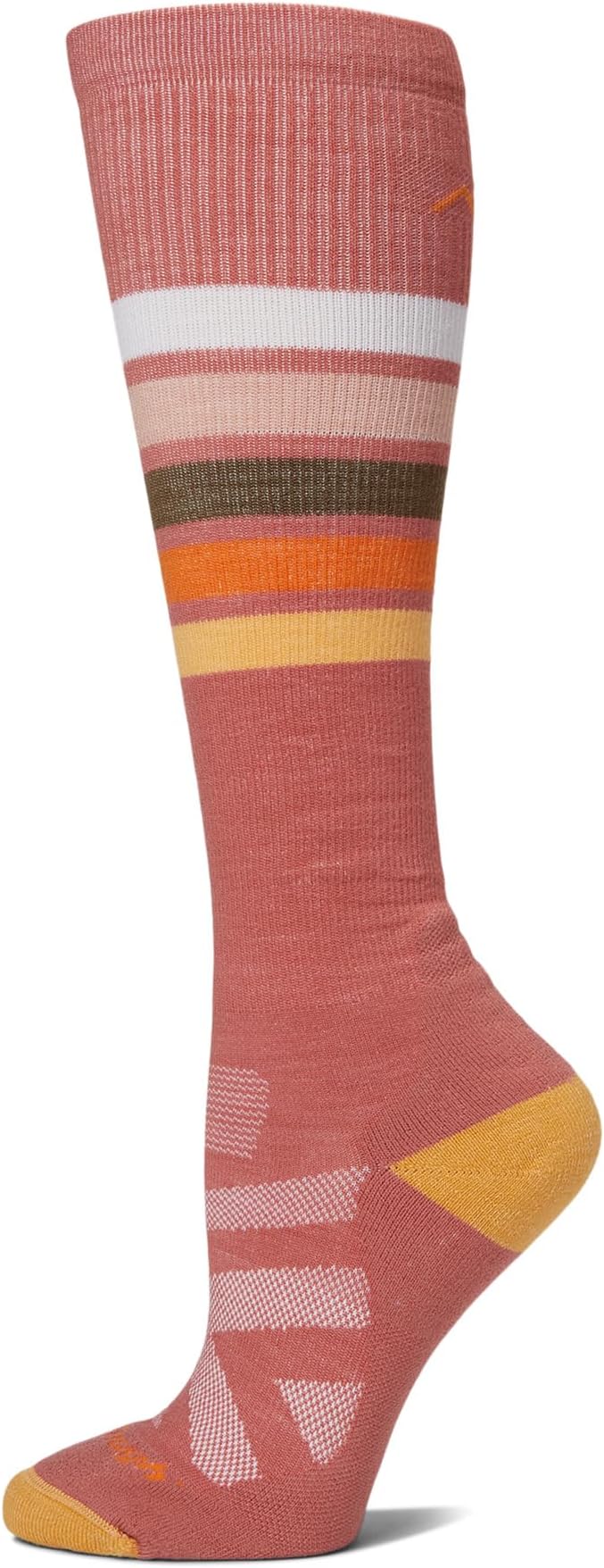 

Носки Darn Tough Vermont Women's Snowburst OTC Midweight with Cushion, Canyon