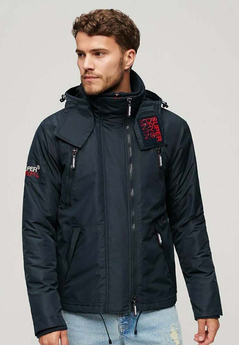 

Куртка Superdry ВЕТРОВКА MOUNTAIN SD, цвет nordic chrome navy