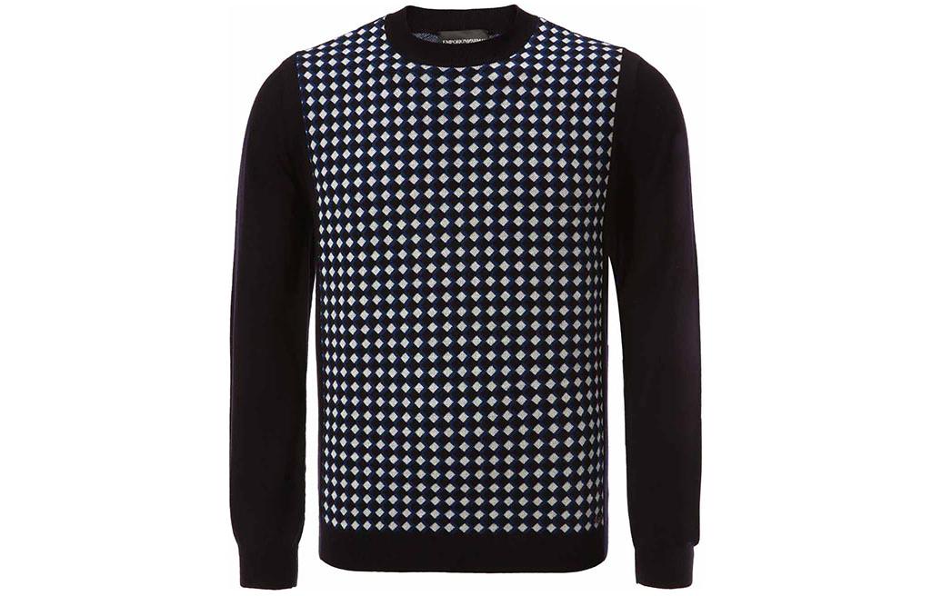 

EMPORIO ARMANI Свитер мужской черный