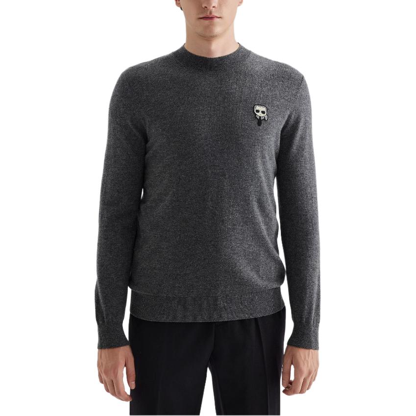 

KARL LAGERFELD / Karl Lagerfeld Jeans Свитер KARL LAGERFELD мужской темно-серый