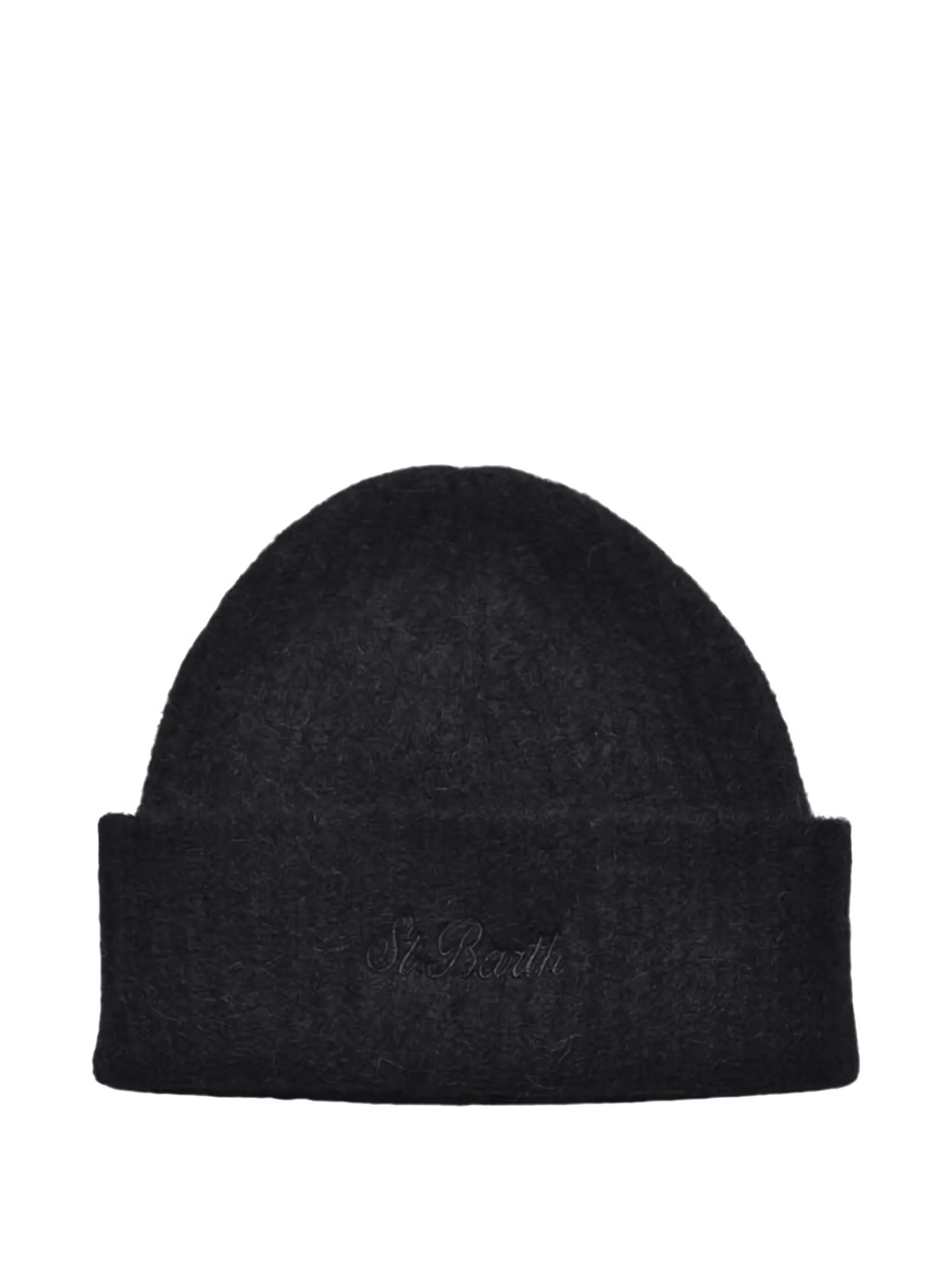 

Шапка бини с вышитым логотипом Mc2 Saint Barth, черный