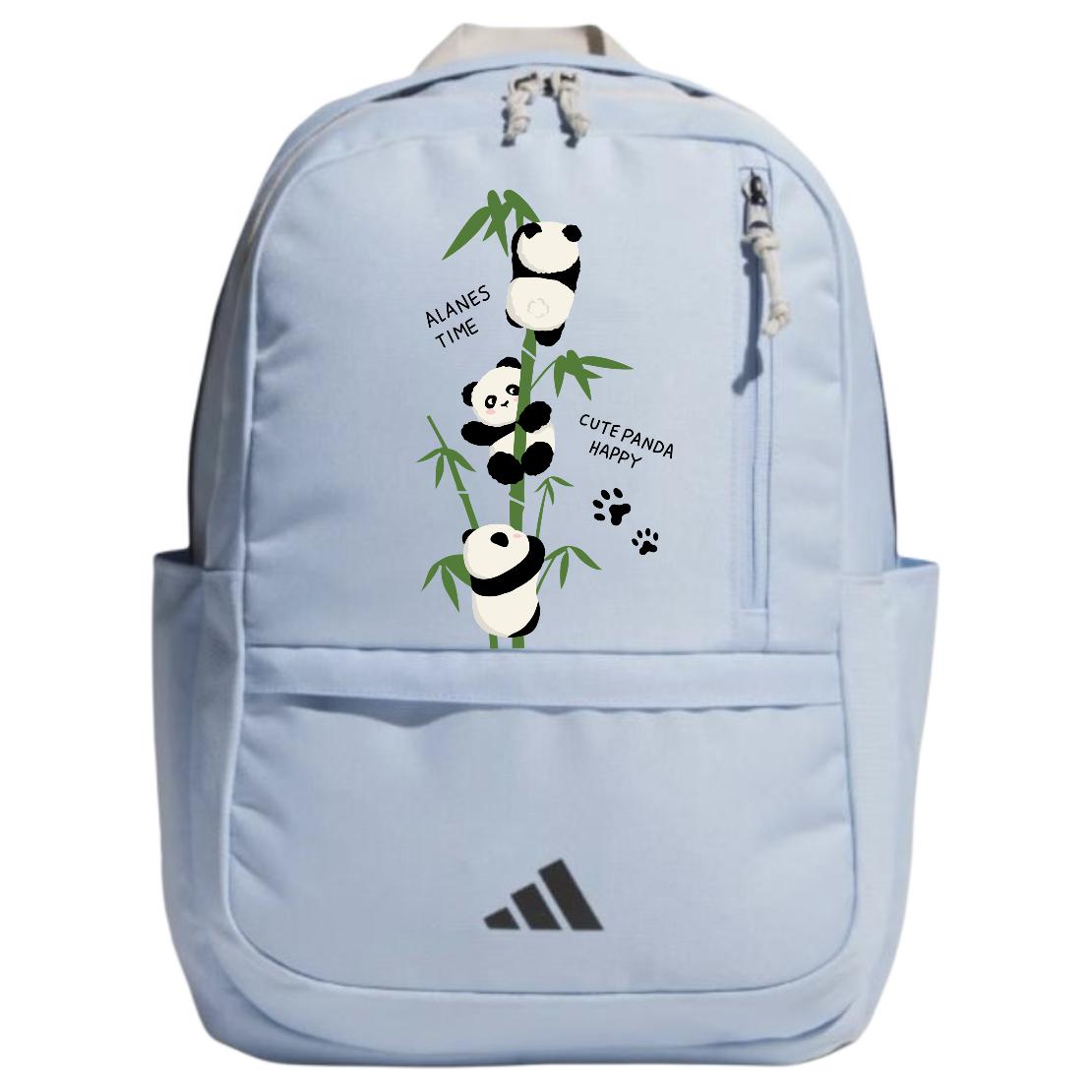 

Adidas Тканевый рюкзак унисекс глянцевый синий, Bamboo Panda