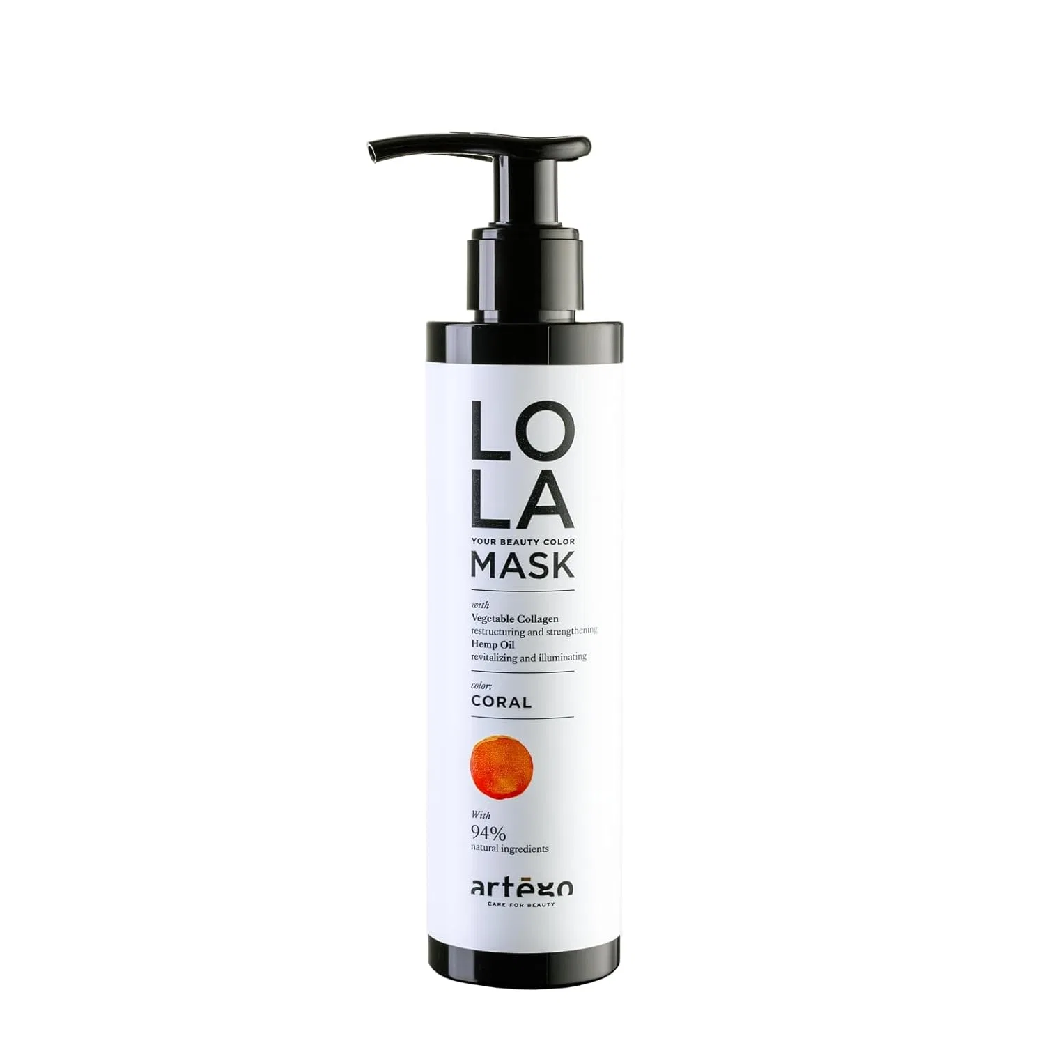Цветная маска для волос Artego LOLA Your Beauty Colour Mask Coral, 200 мл Artego