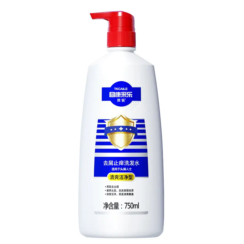 

Шампунь Zele: снимает зуд, разглаживает волосы, питает, борется с перхотью, очищает кожу головы Caile, refreshing and cleansing 750ml