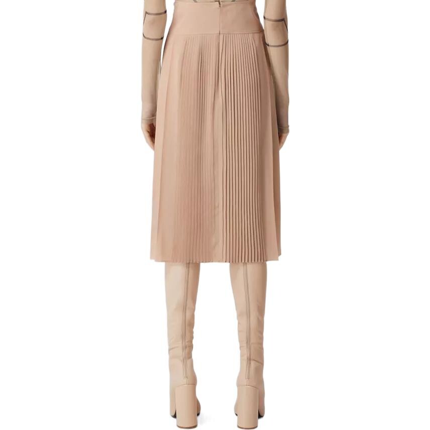 Юбка Burberry, женская, хаки — фото 3