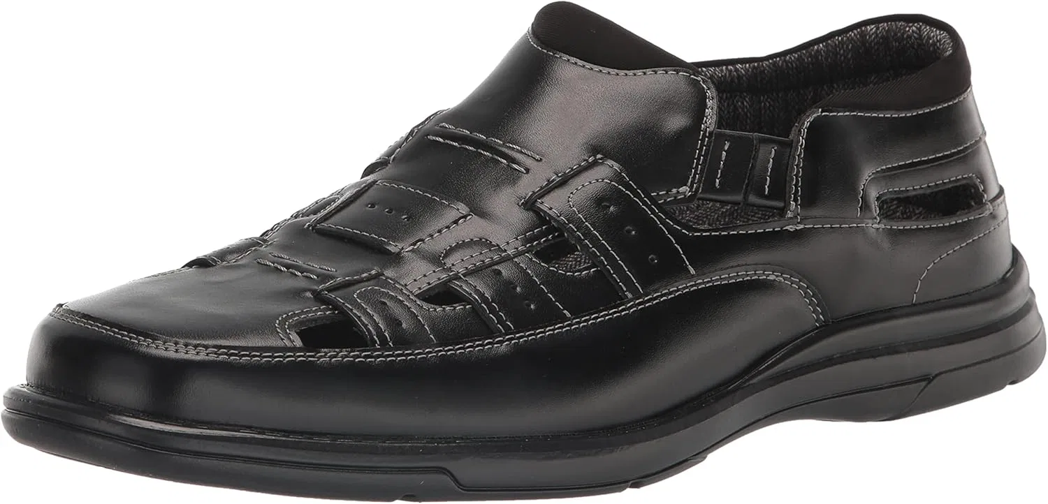 Мужские сандалии-рыбачки Stacy Adams Sebring Fisherman Sandals, Black