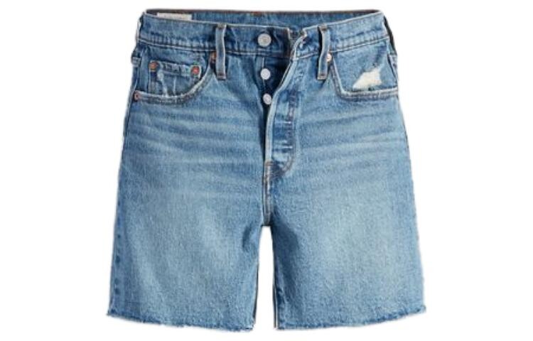 

Джинсовые шорты женские светло-голубые Levi’S