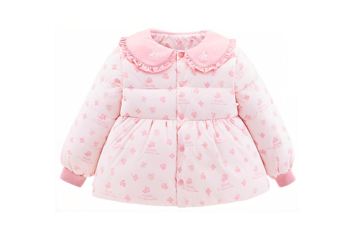 

Детская пуховая куртка Disney, светло-розовый