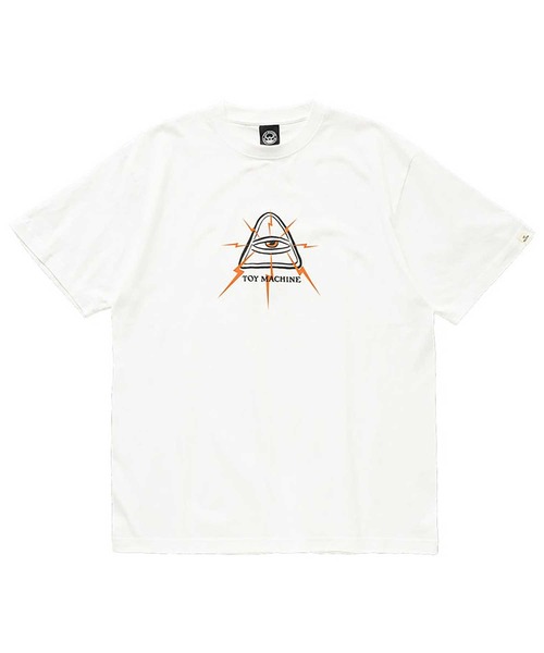 

Футболка с коротким рукавом, принт Lightning Eye, бренд Toy Machine, синий