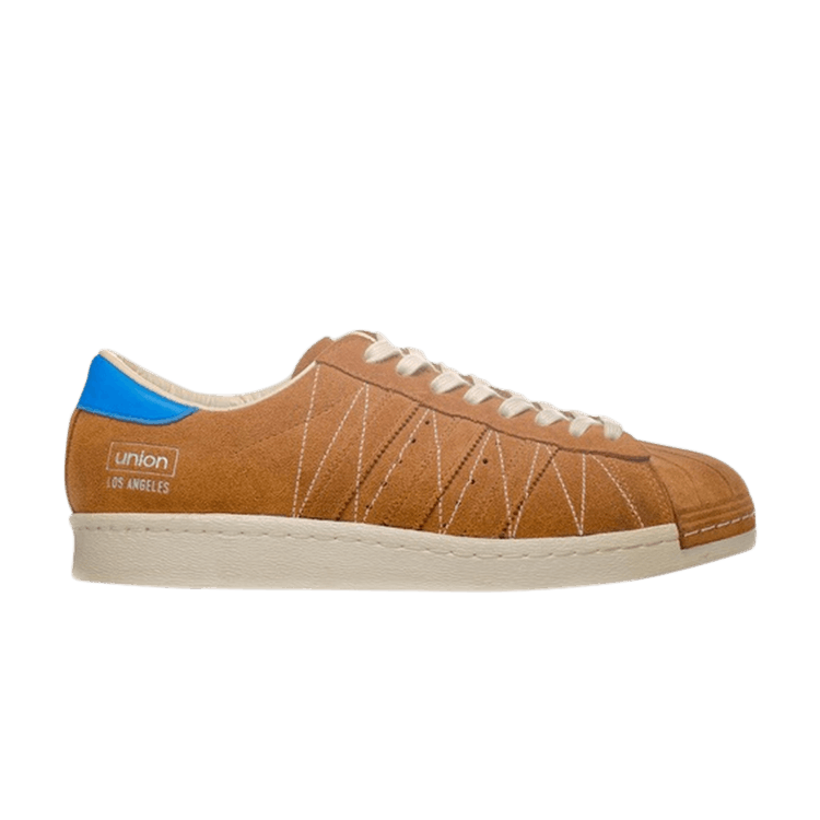 

Кроссовки adidas Union x Superstar 80v 'Timber', коричневый
