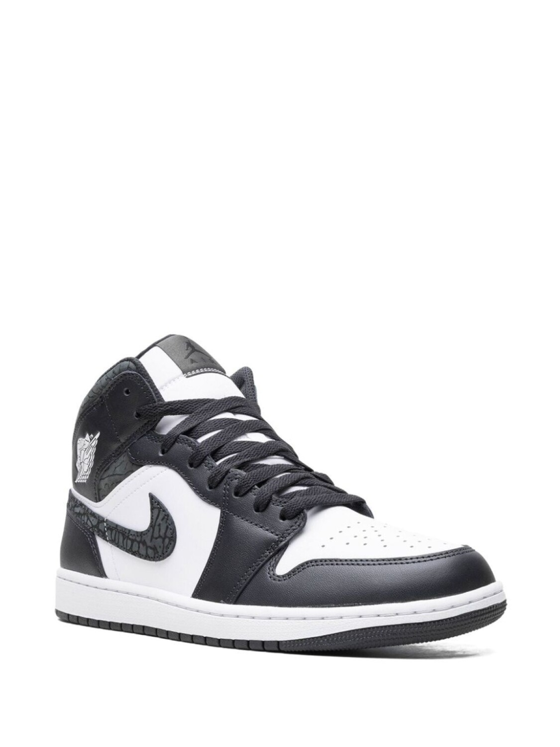 Jordan кроссовки Air Jordan 1 Mid Panda Elephant, черный — фото 2