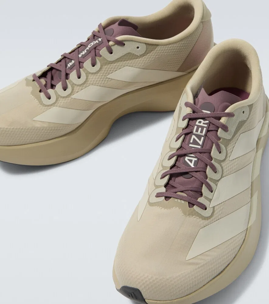 Беговые кроссовки Adizero Evo SL Adidas, серый — фото 3