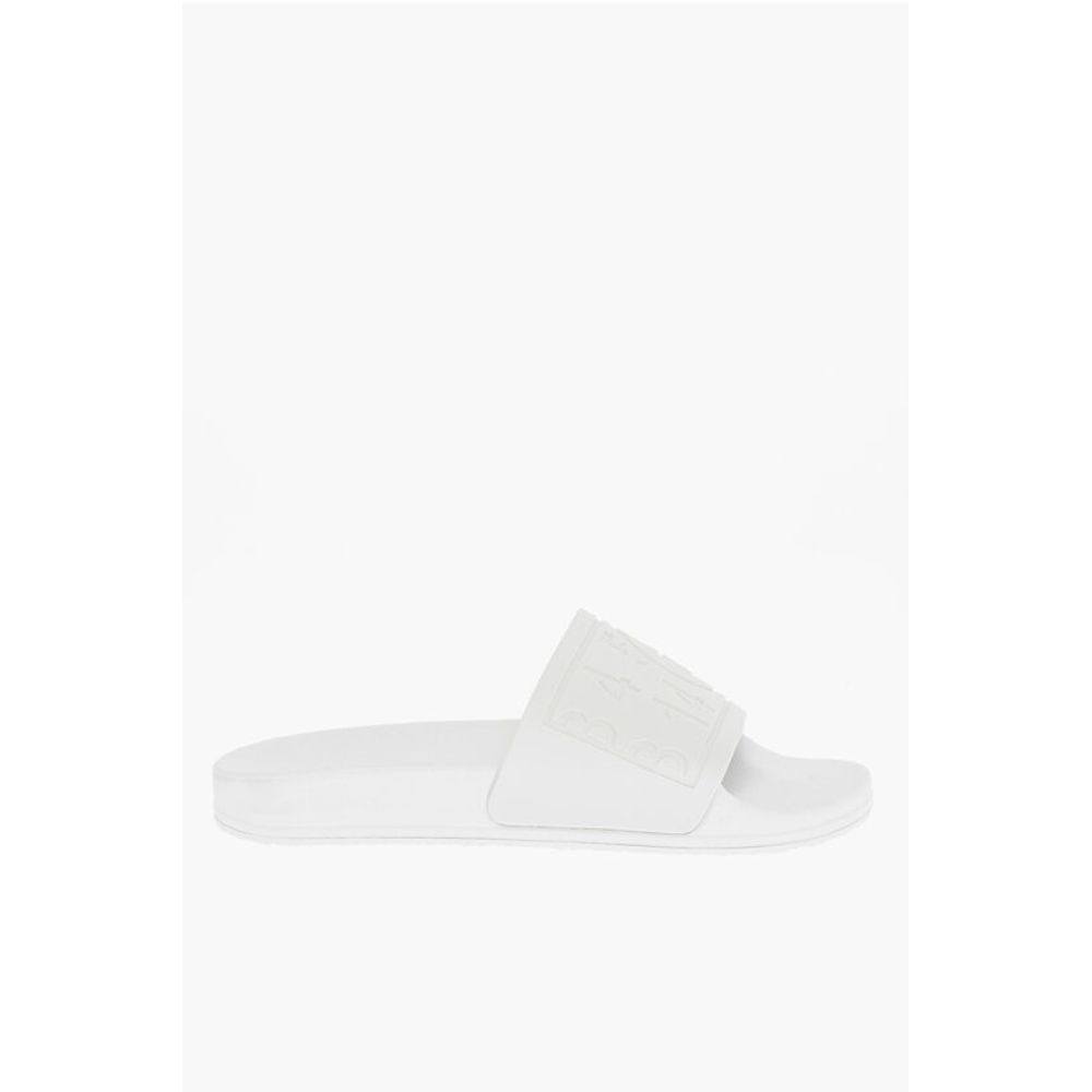 Слайды MM6 однотонные с тисненым логотипом Maison Margiela, White — фото 3