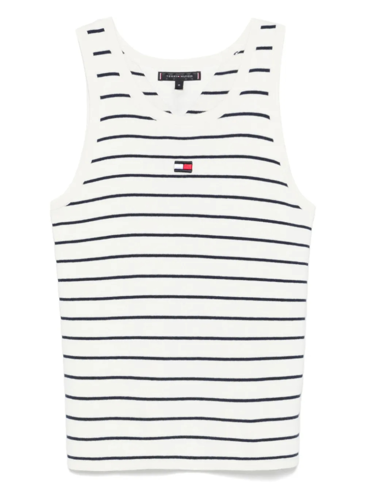 

Топ с контрастными полосками Tommy Hilfiger, белый