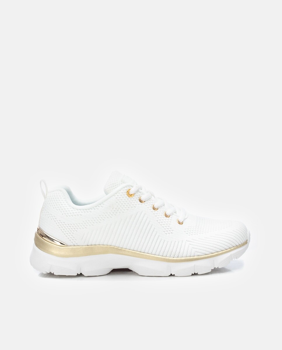 

Кроссовки Xti Sport Lace-up, белый/золотой