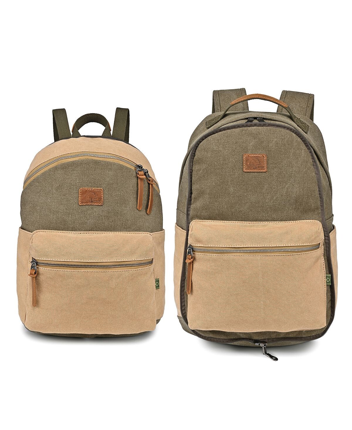 

Рюкзак из двойной парусины Trail and Tree TSD BRAND, зеленый